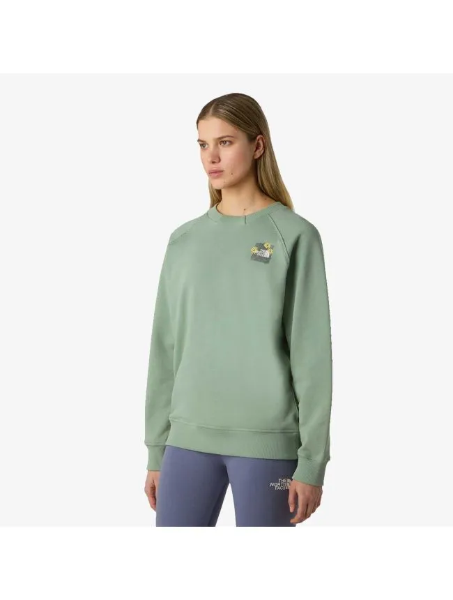 W connect relaxed crew sweatshirt-graphi