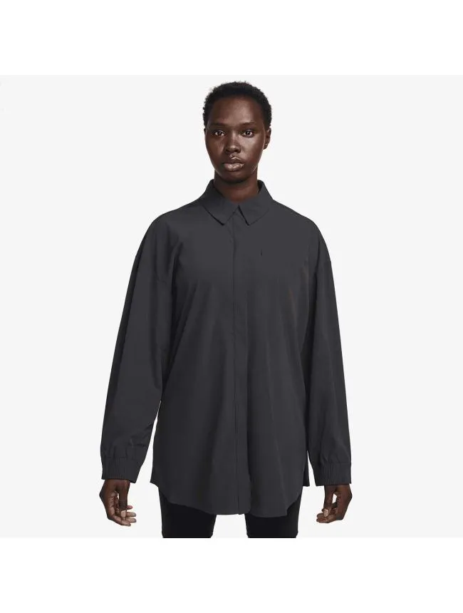 W nk etc df ls shirt wvn
