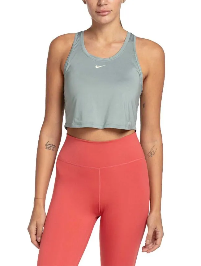 W nk one df crop tank nvlty
