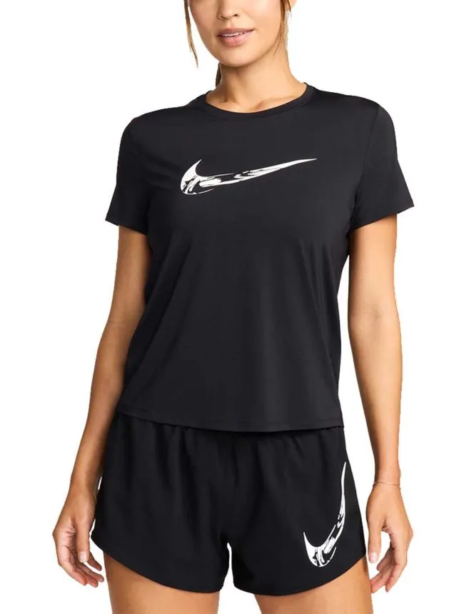 W nk one swoosh hbr df ss top