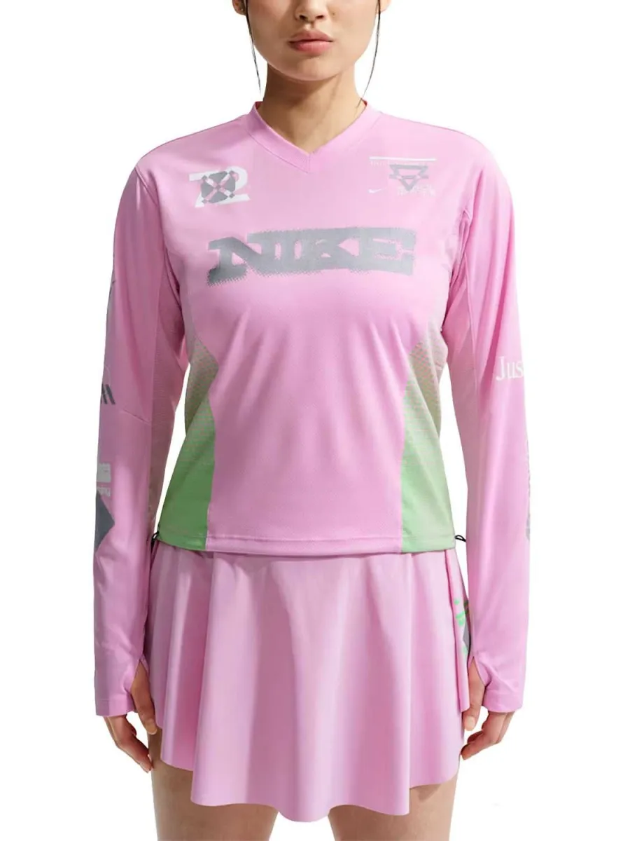 W nk swift jersey top ls nv