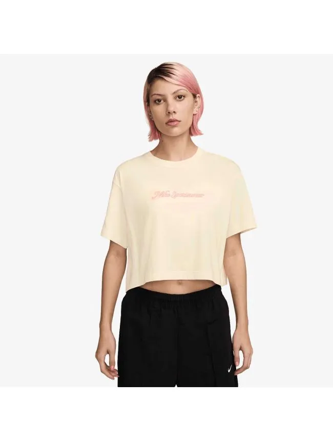 W nsw club ss crop tee cc