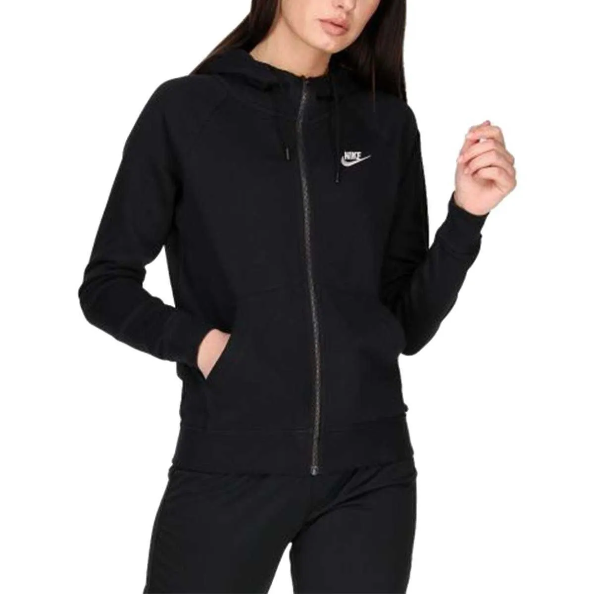 W nsw essntl flc fz hoodie
