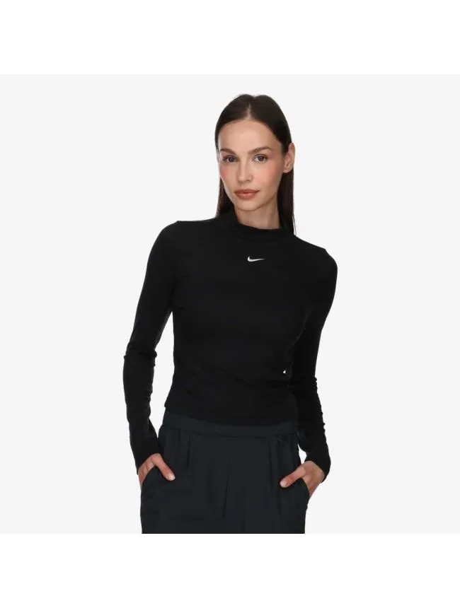 W nsw essntl rib mock ls top