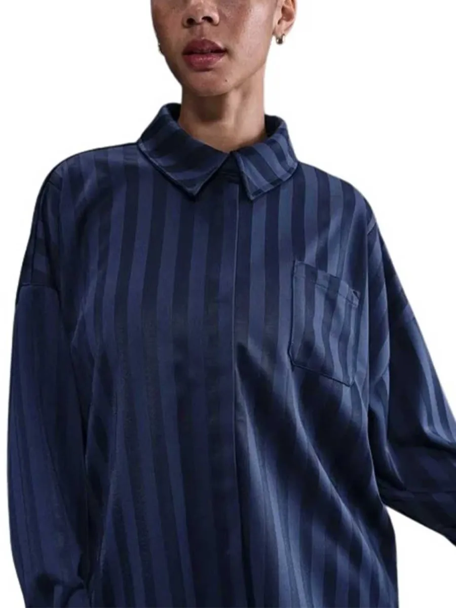 W nsw jqrd stripe bttn down