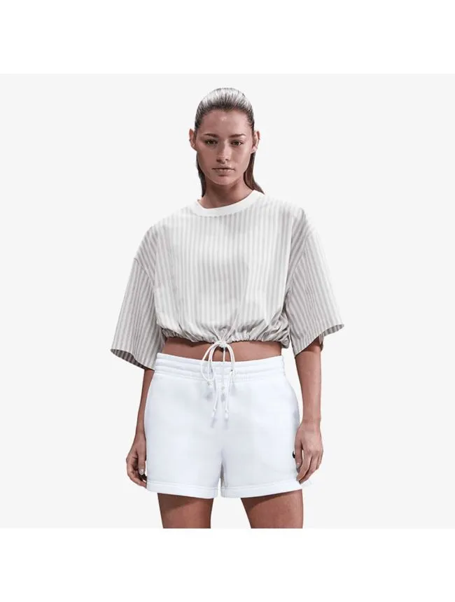 W nsw stripe ppln boxy top