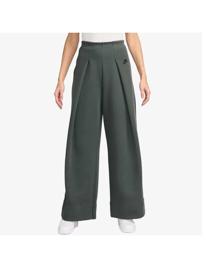 W nsw tch flc hr plt pant wide