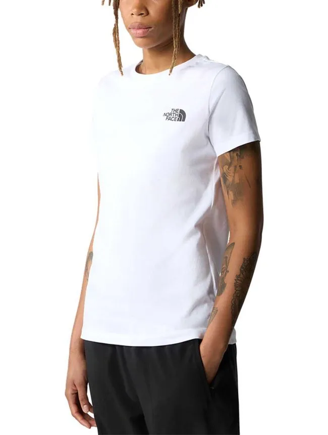 W s/s redbox tee tnf white