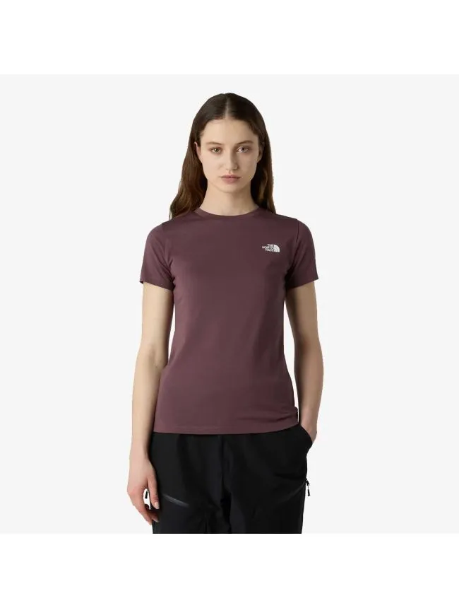 W s/s simple dome slim tee