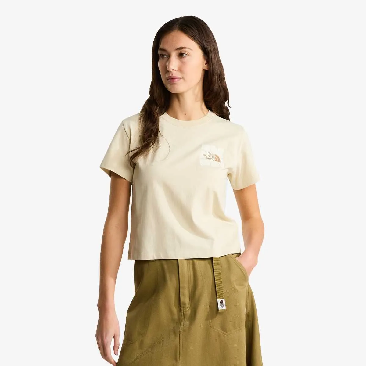 W sun regular short sleeve cutie tee-gra