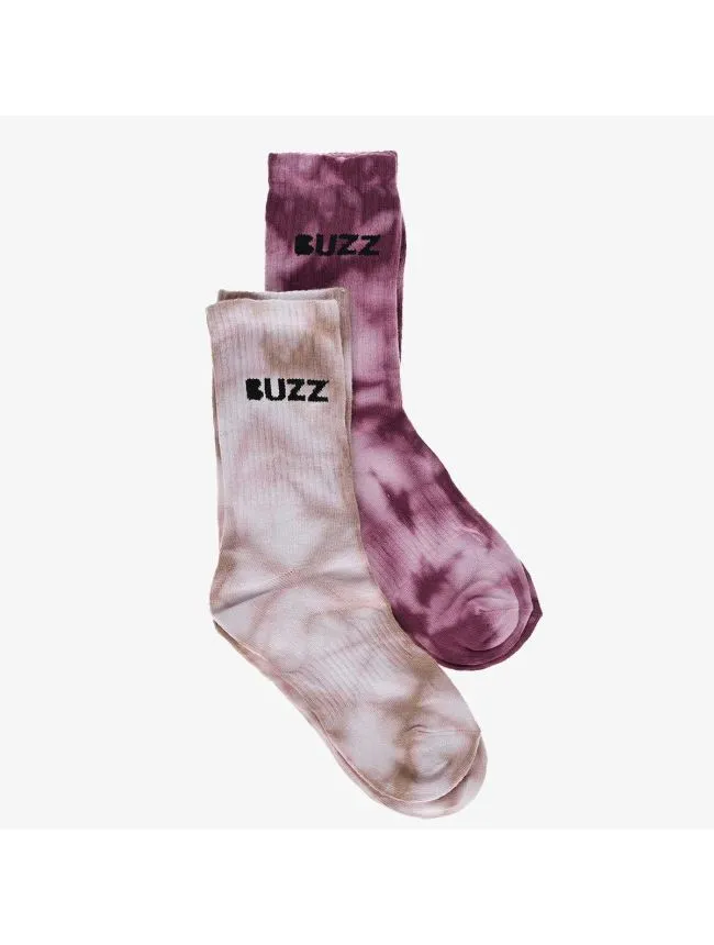 W tie & dye socks