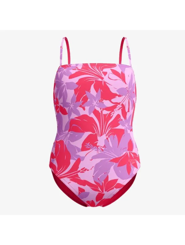 Womens printed adjustable thinstrap 1 pi