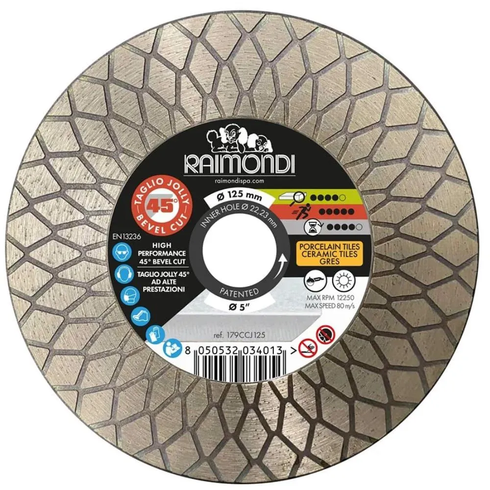 Dijamantski disk za Jolly (45°) fi125mm