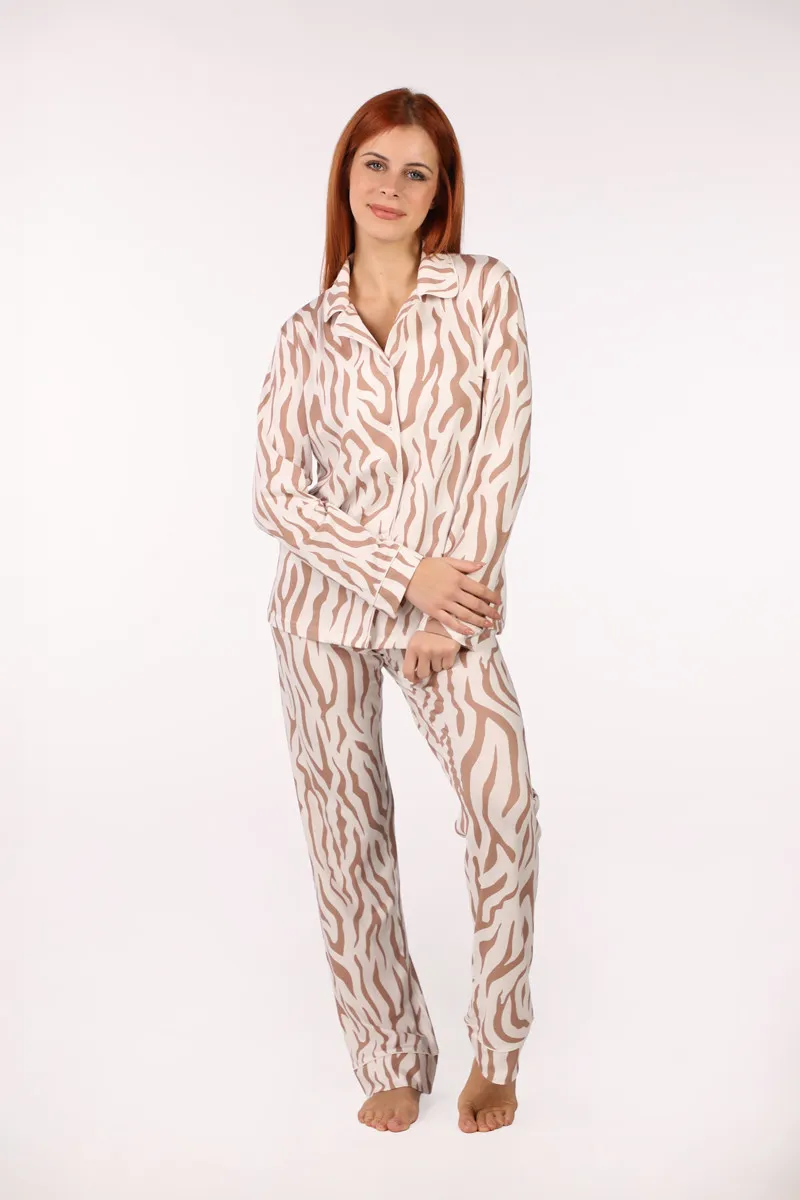 SF ženski kоmplеt pidžamе 735181SP ZEBRA DD FW25