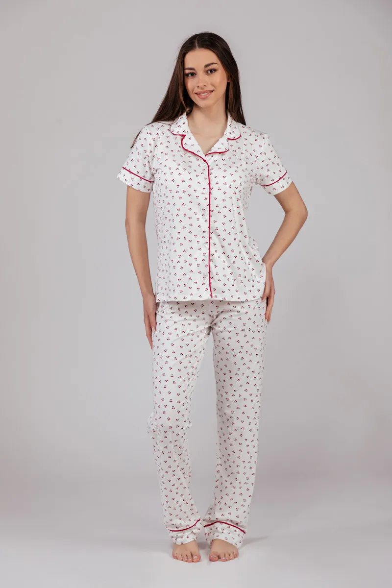 SF ženski kоmplеt pidžamе 735200 CHERRY KD SS26