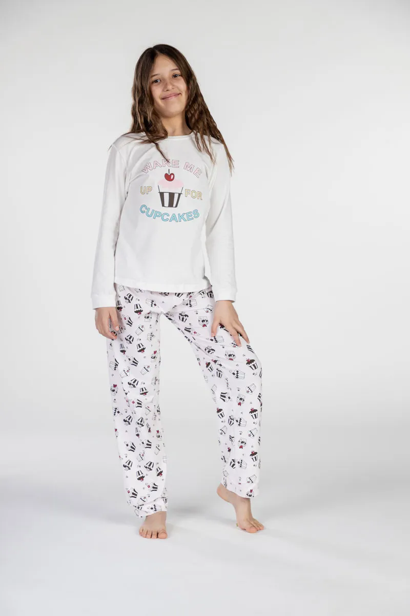 SF  kоmplеt pidžamе 735131 CUPCAKES DD SS25
