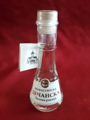 Лозово ракија 0.05 литара – Манастир Дечани