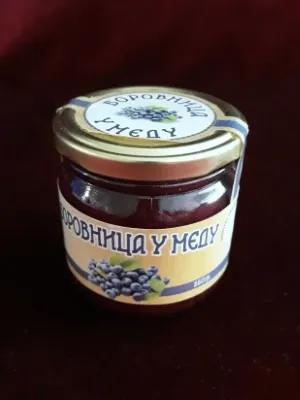 Боровница у меду, 250 грама – Манастир Светог Јована Богослова, Поганово