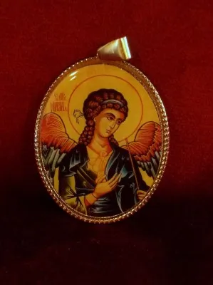 Медаљон са иконицом Свети Архангел Михаило
