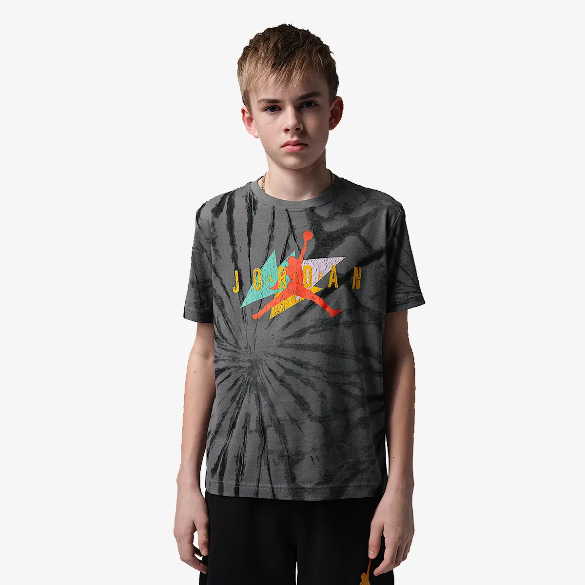 Jordan Jdb Geo Tie Dye Hbr Ss Tee