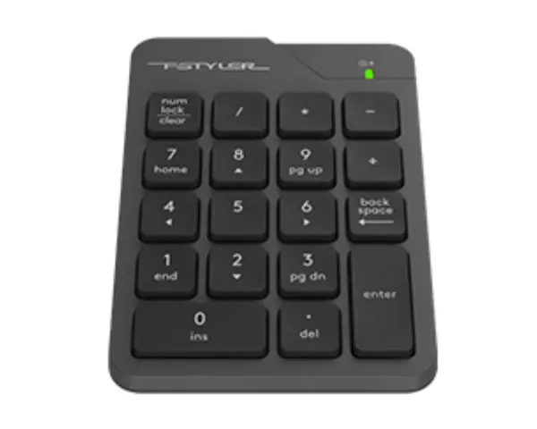 A4 TECH FGK21C FSTYLER 2.4G Wireless Numeric Keypad USB Type-C siva...
