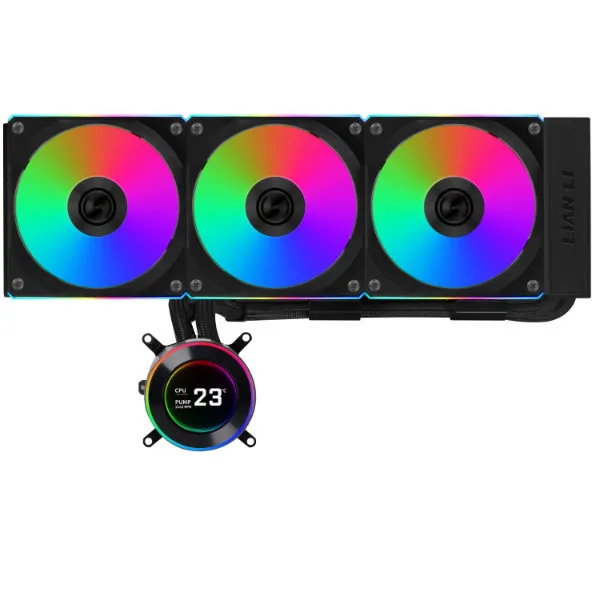 AIO CPU Hladnjak Lian Li HYDROSHIFT II LCD-C 360CL ARGB CRNI, GHS2L...