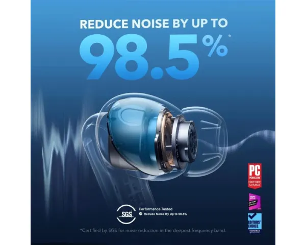 ANKER Soundcore Liberty 4 NC TWS ANC BT bubice sa mikrofonom crne