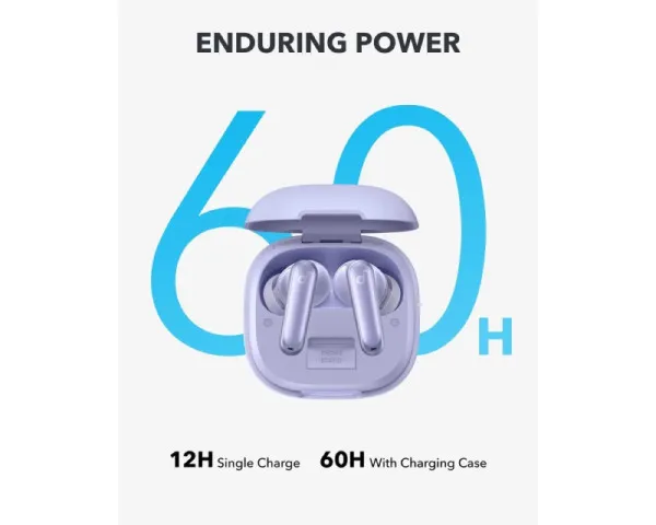 ANKER Soundcore P40i TWS BT bubice sa mikrofonom ljubičaste