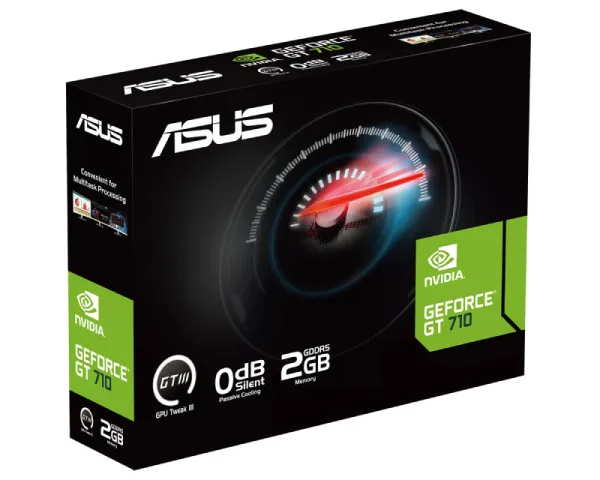 ASUS nVidia GeForce GT 710 2GB 64bit GT710-SL-2GD5-BRK-EVO grafičk...
