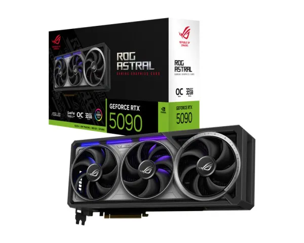 ASUS nVidia GeForce RTX 5090 32GB ROG-ASTRAL-RTX5090-O32G-GAMING gr...