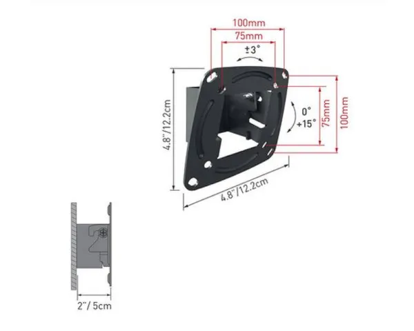 BARKAN E110.B LCD TV zidni nosač 13-29