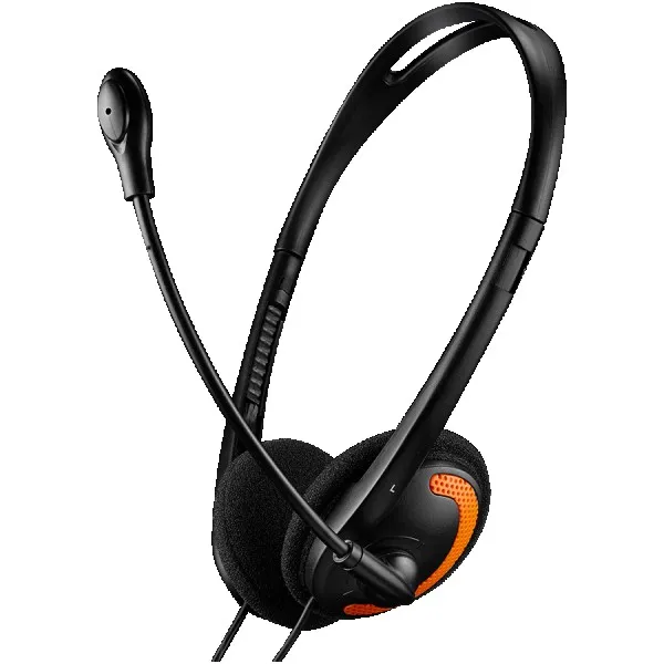 CANYON PC headset with microphone, volume control and adjustable he...