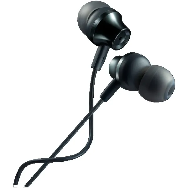 CANYON Stereo earphones with microphone, metallic shell, cable leng...