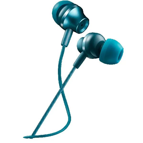 CANYON Stereo earphones with microphone, metallic shell, cable leng...