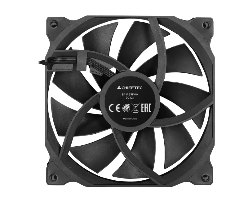 CHIEFTEC Ventilator ZF-1425PWM 140mm x 140mm x 25mm