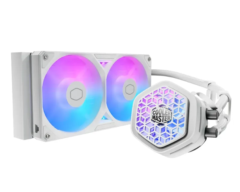 COOLER MASTER MasterLiquid ML 240 Atmos II VRM Fan ARGB vodeno hlađenje belo (MLX-D24M-A2