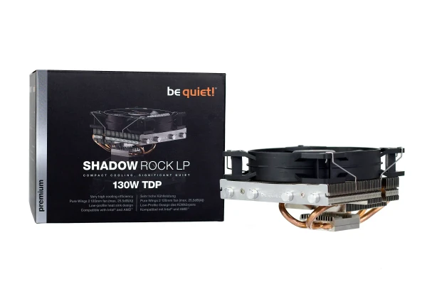 CPU Cooler Be quiet Pure Rock Low Profile  BK002 (AM4AM5,1200,1700)...