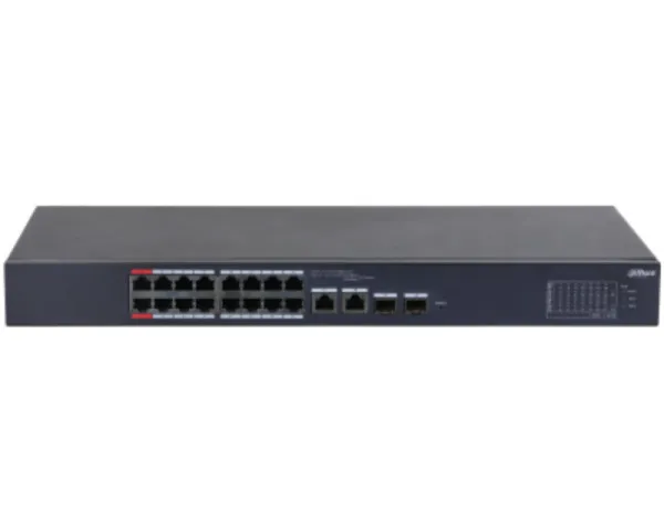 DAHUA CS4218-16ET-240 18-Port Cloud Managed Desktop Switch with 16-...