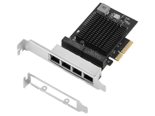 E-GREEN PCI-Express kontroler 4-port 2.5 Gigabit Ethernet (Realtek ...
