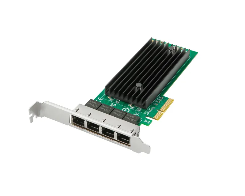 E-GREEN PCI-Express x4 kontroler na 4-porta 2.5 Gigabit Ethernet (Intel I226)