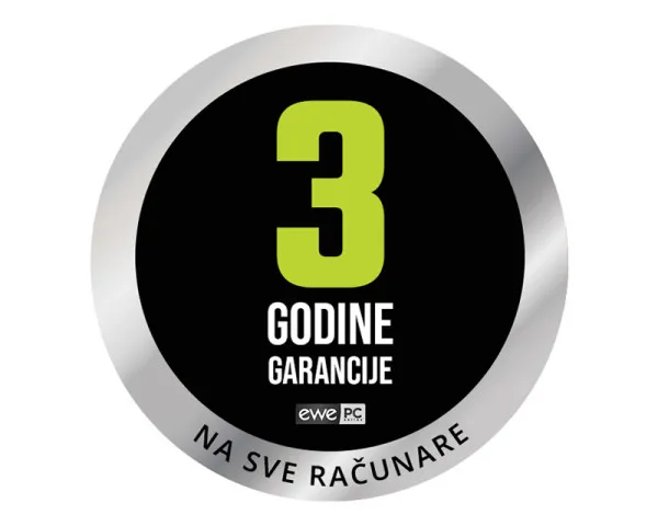 EWE PC  MICROSOFT OFFICE računar Core i5-1140016GB500GBWin11 Pro