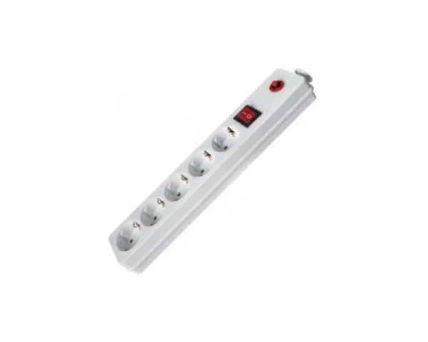 FAST ASIA Produžni kabl 5r5m sa prekidačem i zaštitom 3x1.5mm2 (...