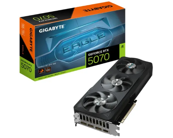 GIGABYTE nVidia GeForce RTX 5070 EAGLE 12GB 192bit GV-N5070EAGLE OC...