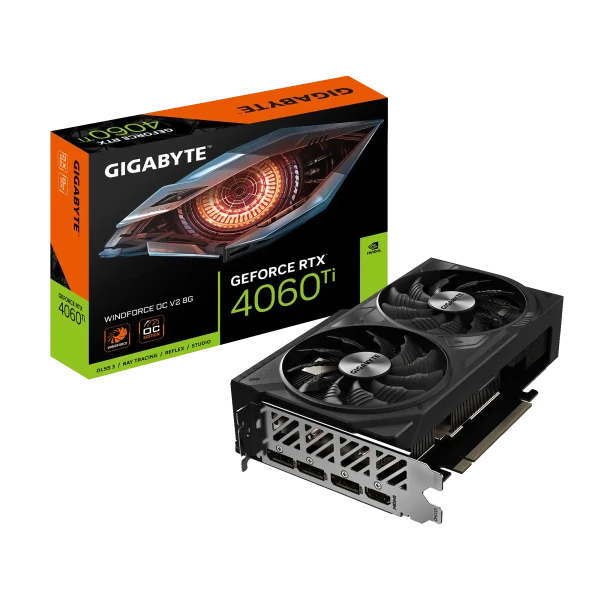Graficka karta Gigabyte GeForce RTX 4060 Ti WINDFORCE OC V2  GDDR6 ...