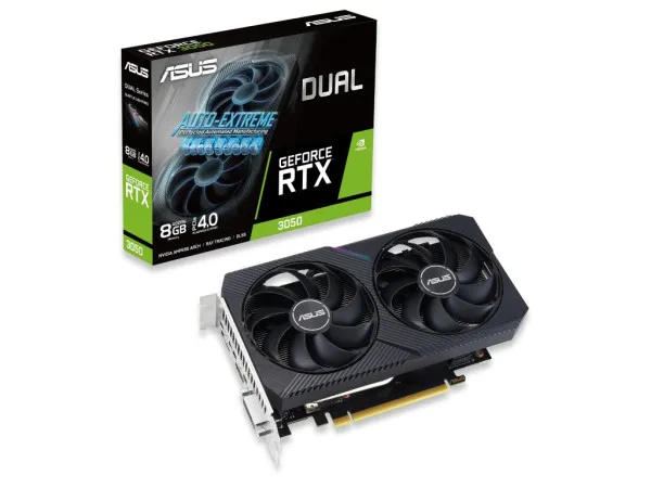 Grafička karta ASUS RTX3050 DUAL-RTX3050-O8G-V2 NVD8GBGDDR6128bitc...