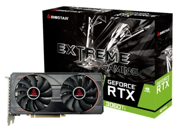 Grafička karta Biostar RTX 3060TI GDDR6 8GB 256bit 3XDPHDMI
