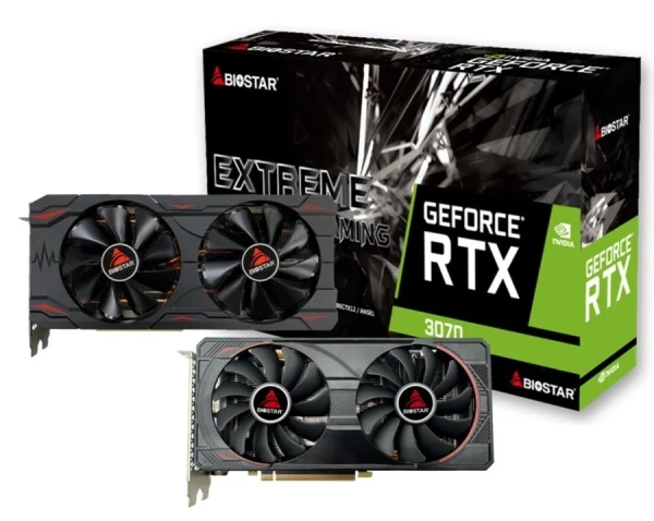 Grafička karta Biostar RTX 3070 GDDR6 8GB 256bit 3XDPHDMI