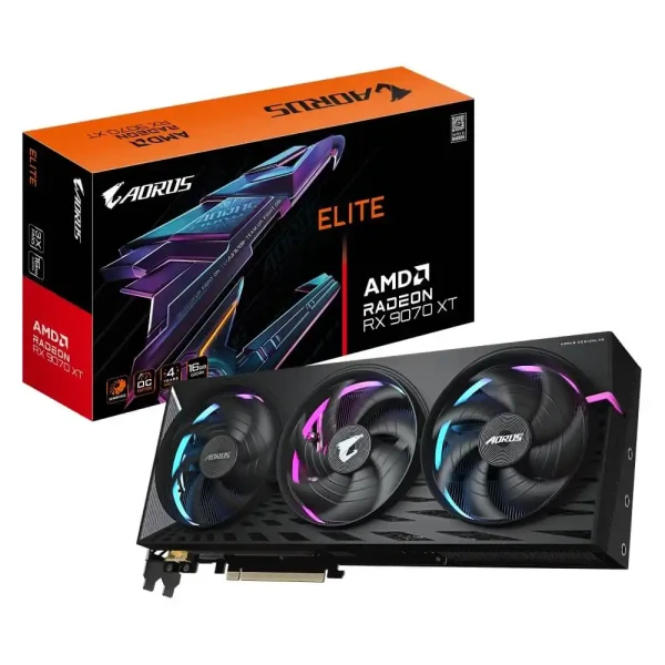 Grafička karta Gigabyte RX9070XT GDDR6 16GB  GV-R9070XTAORUS E-16G...