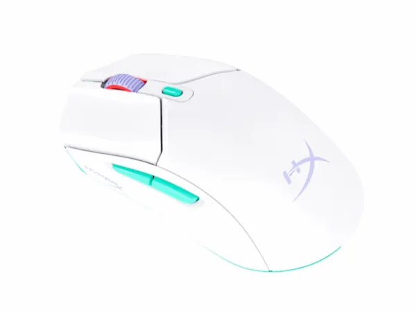 HyperX Pulsefire Haste 2 Core Wls - Gaming Mouse (WhtGrnPur) ( 8R2E7AA )