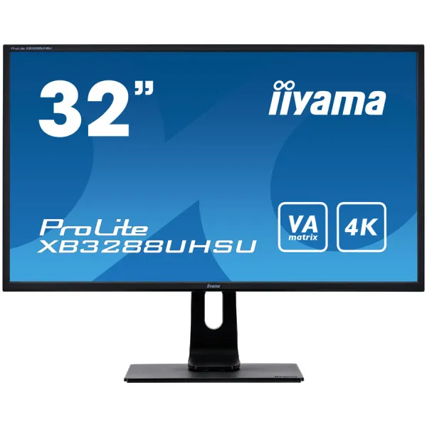 IIYAMA Monitor LED XB3288UHSU-B5 32 VA panel with 4K resolution 384...